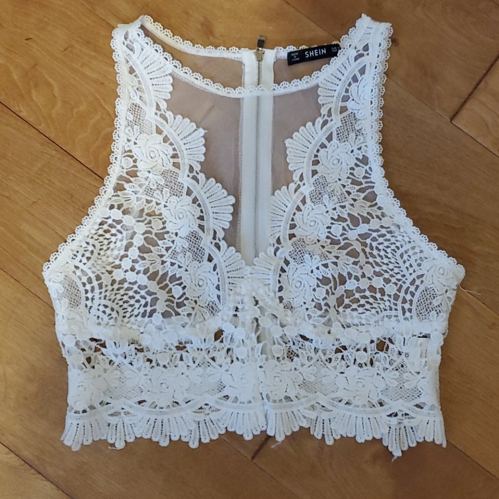 SHEIN crop tank top